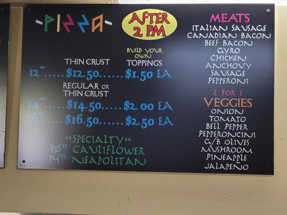 Spartan Gyros Menu image 1