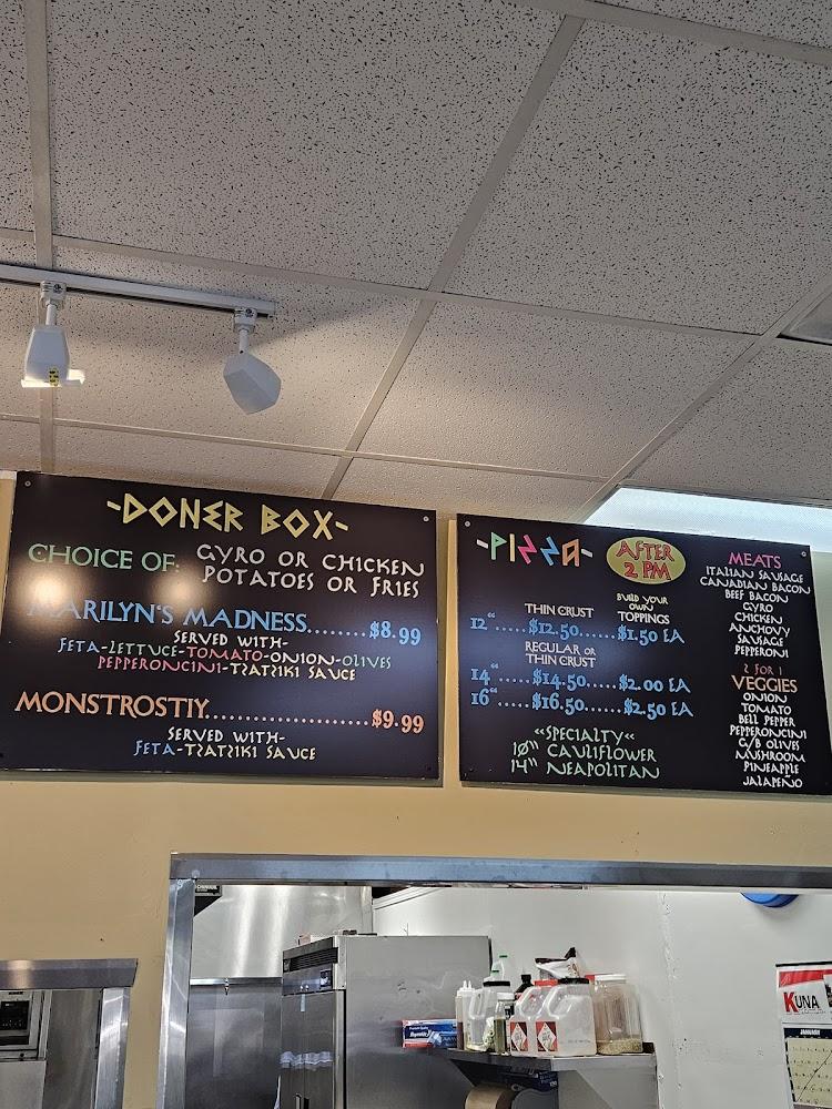 Spartan Gyros Menu image 2
